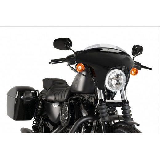 Windscreen PUIG BATWING SML 21053H smoke kratka (short)