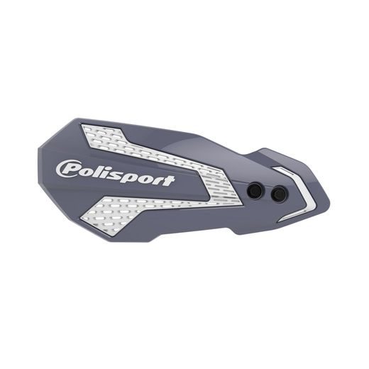 Handguard POLISPORT MX FLOW 8308200047 Grey/White with mounting system