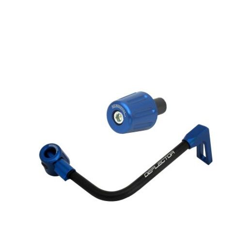 Lever guard in aluminium + left end ACCOSSATO DE004 with black hose and joint right