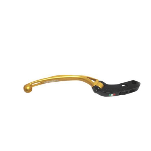 Ročica zavore ACCOSSATO LV005 in Aluminium For Accossato Radial Master Cylinder (No Ready To Brake) e Brembo zlata