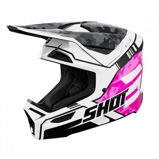 Helmet SHOT FURIOUS KID FLASH A05-21OC-BK2-03 pink glossy L