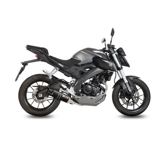 Celoten izpušni sistem 1x1 MIVV GP Y.047.LXBC Black with carbon cap