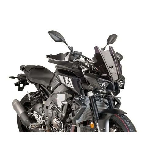 Windscreen PUIG RACING 8917F dark smoke