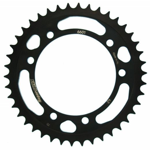 Zadnji verižnik (zobnik) SUPERSPROX RFE-6601:42-BLK črna 42T, 420