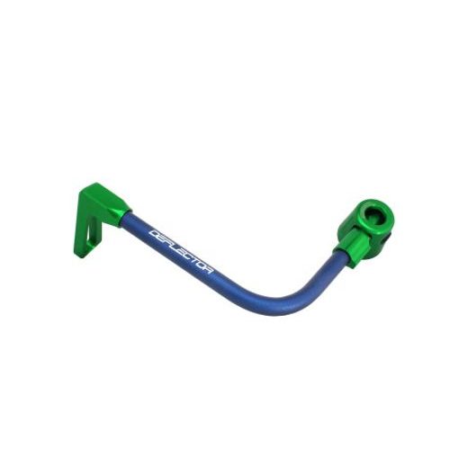 Lever guard ACCOSSATO DE002 with blue hose and joint left, aluminium