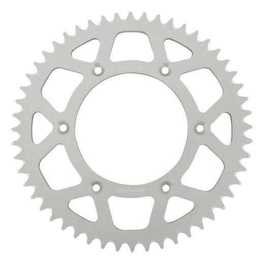 Aluminijasti zadnji verižnik (zobnik) SUPERSPROX RAL-8000:52-SLV srebrna 52T, 520