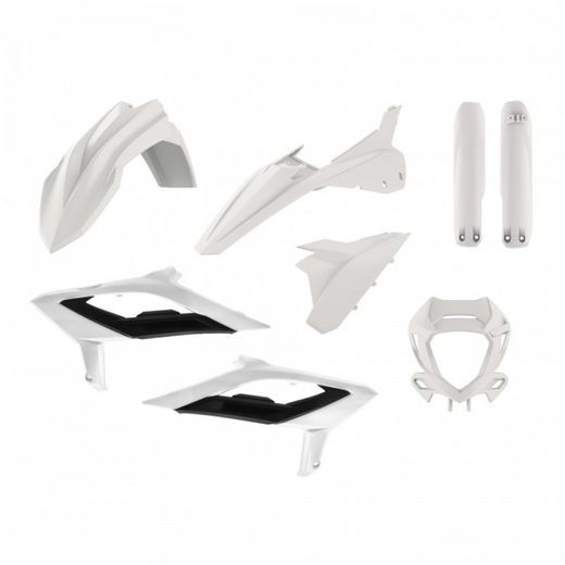 Set plastik POLISPORT 91316 Bela