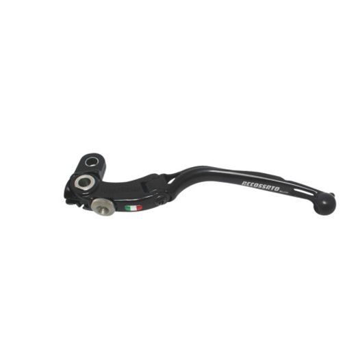 Folding lever ACCOSSATO LV017 in aluminium for ACCOSSATO full clutch črna
