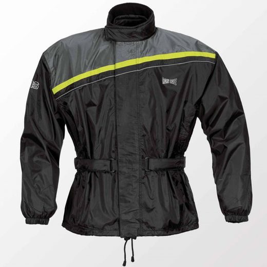 Dežni plašč GMS DOUGLAS ZG79300 black-yellow fluo L