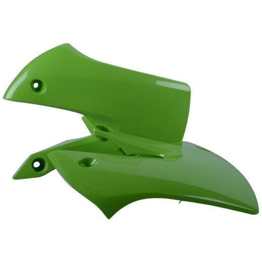 Radiator scoops POLISPORT 8429300014 (par) green 05