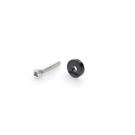 Mirror adaptor PUIG 20310N črna bar end