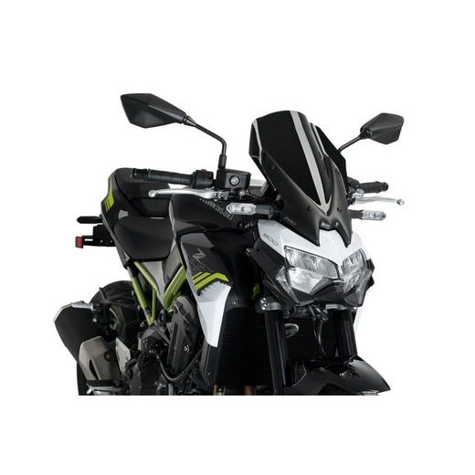 Windshield PUIG NEW. GEN TOURING 3841N črna