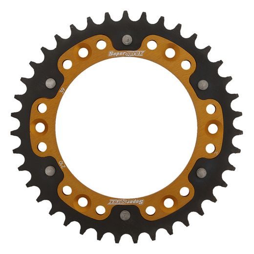 Zadnji verižnik (zobnik) SUPERSPROX STEALTH RST-210:39-GLD zlata 39T, 520