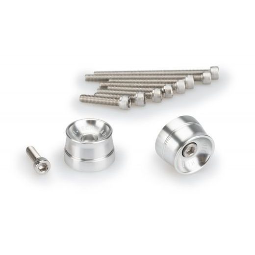 Bar ends PUIG SPEED 21030P srebrna
