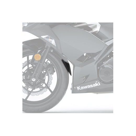 Front fender extension PUIG 1940N črna