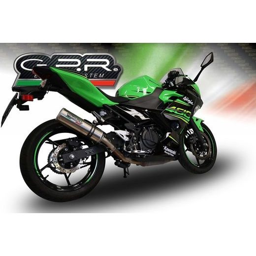 Slip-on exhaust GPR M3 E5.K.173.1.M3.INOX Brushed Stainless steel