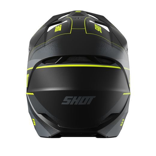 Helmet SHOT FURIOUS DUST A05-21OC-A03-07 neon yellow matt XS