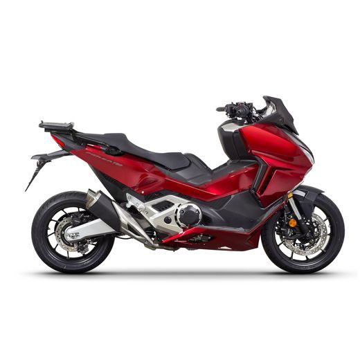Set of SHAD TERRA TR40 adventure saddlebags and SHAD TERRA aluminium top case TR55 PURE BLACK, including mounting kit SHAD HONDA X-ADV 750