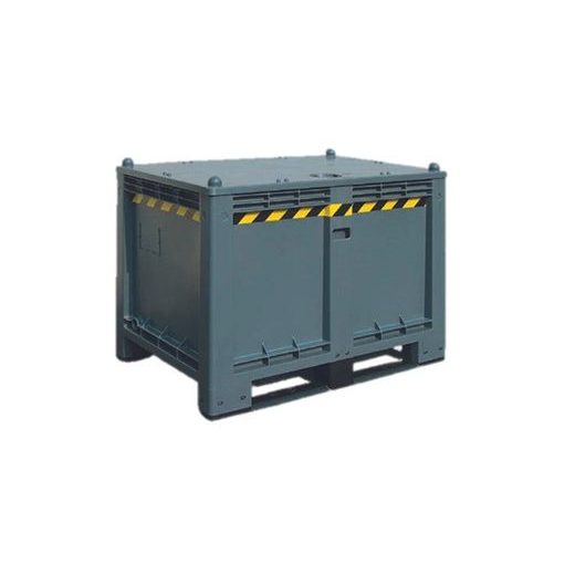 Battery container to stock empty battery 250 lt LV8 EIG-CBE600ADRCT - optional cover