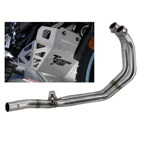 Decat pipe GPR CO.Y.232.DECPAR Brushed Stainless steel