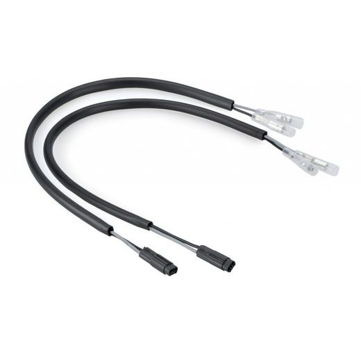 Plug&Play wiring kit for turn signals PUIG 20791N črna front and rear