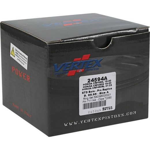 Complete piston VERTEX 24594A Cylinder 96, piston 95,95 mm