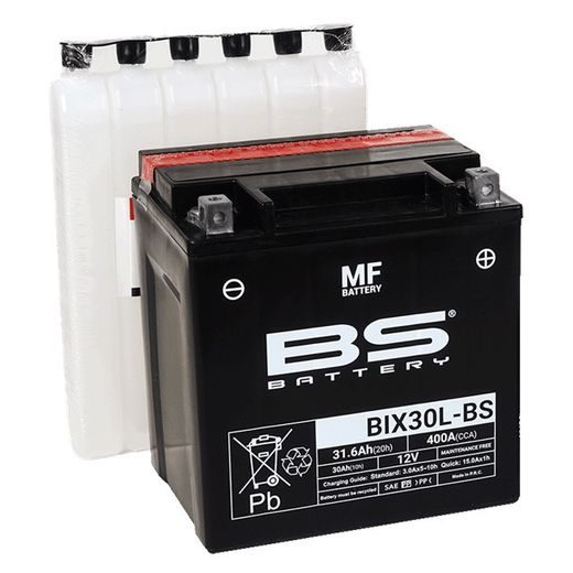 Akumulator brez vzdrževanja BS-BATTERY BIX30L-BS