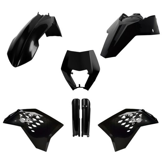 Set plastik POLISPORT 91458 črna