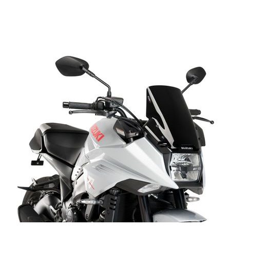 Windscreen PUIG TOURING 3637N črna