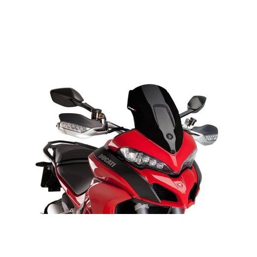 Windscreen PUIG RACING 7622C carbon look
