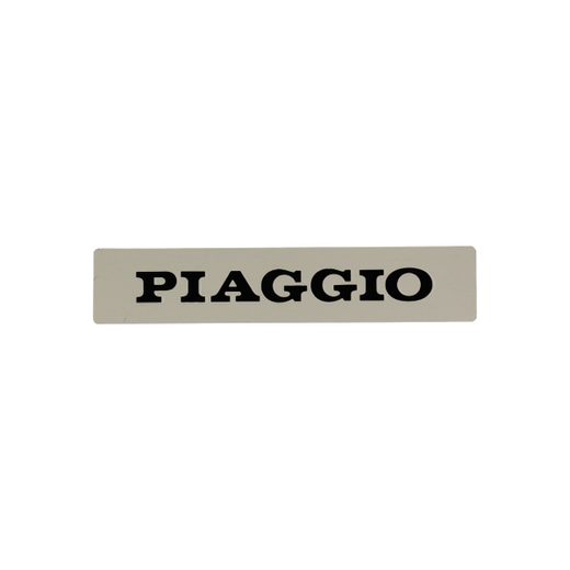 Plate PIAGGIO RMS 142721500 small aluminium