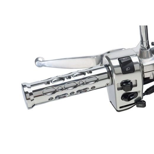 Ročaji (Gripi) CUSTOMACCES RAPTOR PO0010J stainless steel d 22mm