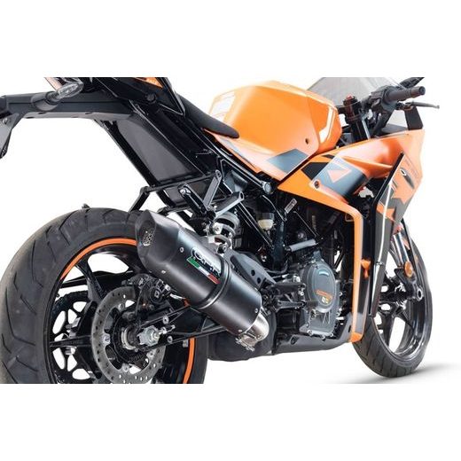 Slip-on exhaust GPR FURORE NERO KT.209.1.RACE.FUNE Matte Black