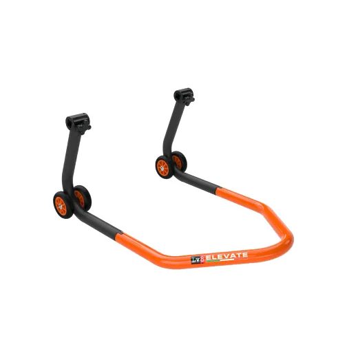 Universal rear stand LV8 E620LV.KO with V fork cursors black/orange