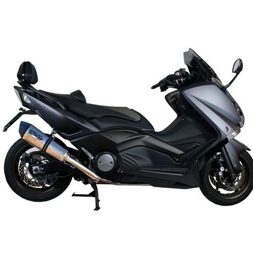 Celoten izpušni sistem GPR NEW GRAND PRIX EVO TITANIUM SC.CAT.208.GPAN.TO Brushed Titanium