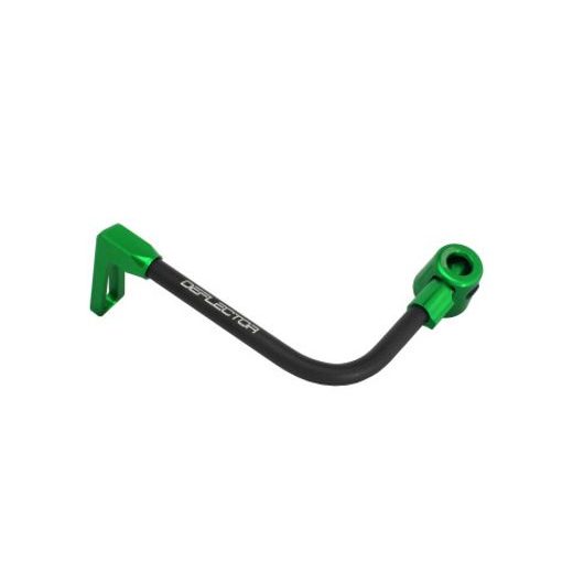 Lever guard ACCOSSATO DE002 with black hose and joint left, aluminium