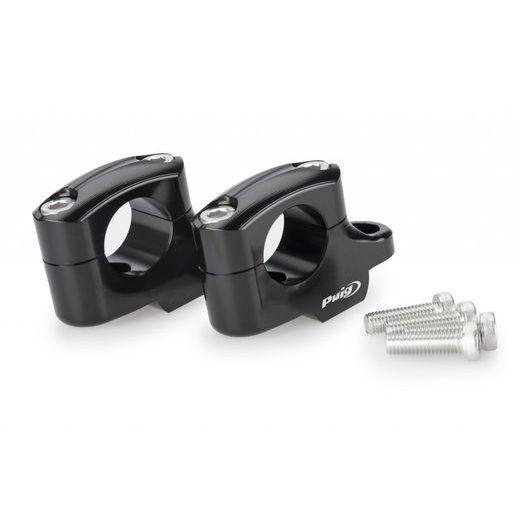 Risers PUIG PULLBACK 22180N črna height 20mm, d 29mm