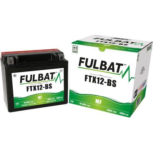 Akumulator brez vzdrževanja FULBAT FTX12-BS (YTX12-BS)