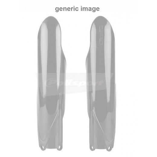 Fork Guards POLISPORT 8352000006 Rumena