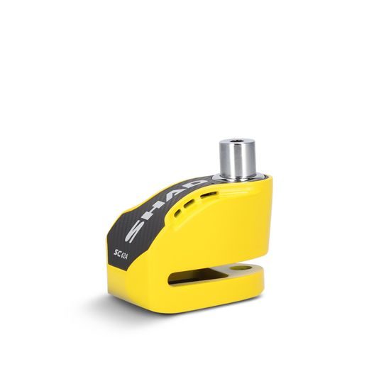 Disc lock with alarm SHAD SC62A C0S6203A yellow pin 10mm