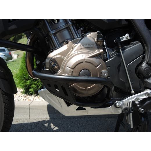 Engine guards RDMOTO CF57KD matt black upper + lower