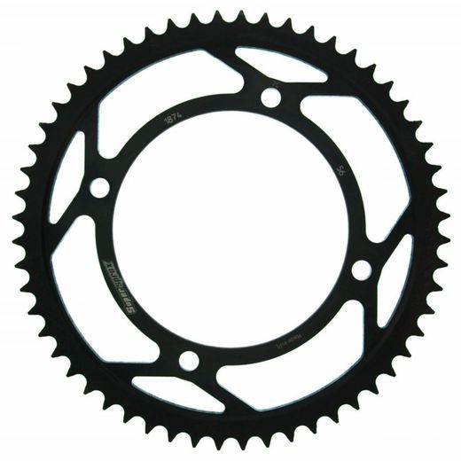 Zadnji verižnik (zobnik) SUPERSPROX RFE-1874:56-BLK črna 56T, 428