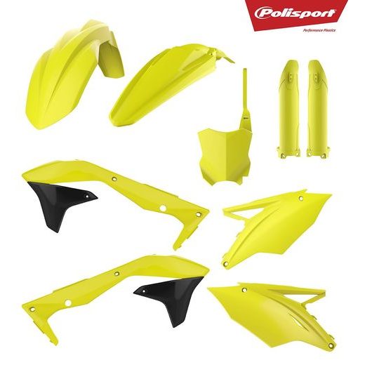 Set plastik POLISPORT 90744 Flo yellow