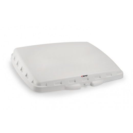 Top case cover PUIG MEGA BOX 20707B bela