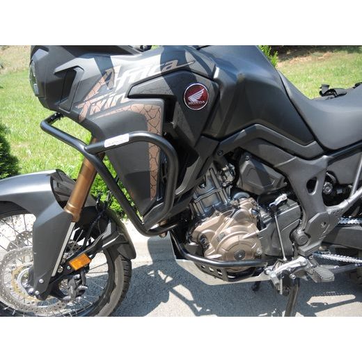 Engine guards RDMOTO CF57KD matt black upper + lower