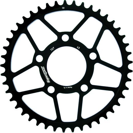 Zadnji verižnik (zobnik) SUPERSPROX RFE-727_525:45-BLK črna 45T, 525