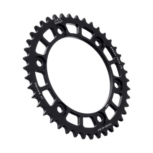 Aluminijasti zadnji verižnik (zobnik) JT JTA 1307-42BLK 42T, 525 Črn