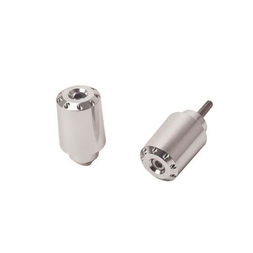 Bar ends PUIG LONG 9008P srebrna