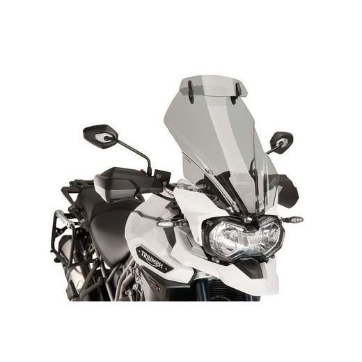 Windscreen PUIG TOURING WITH VISOR 8916H smoke
