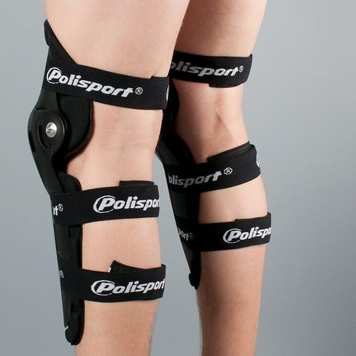 Knee guard POLISPORT DEVIL 8001500001 adult črna